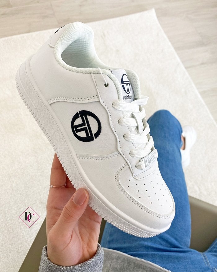 Sneakers Parigi Classic Sergio Tacchini bianche con logo