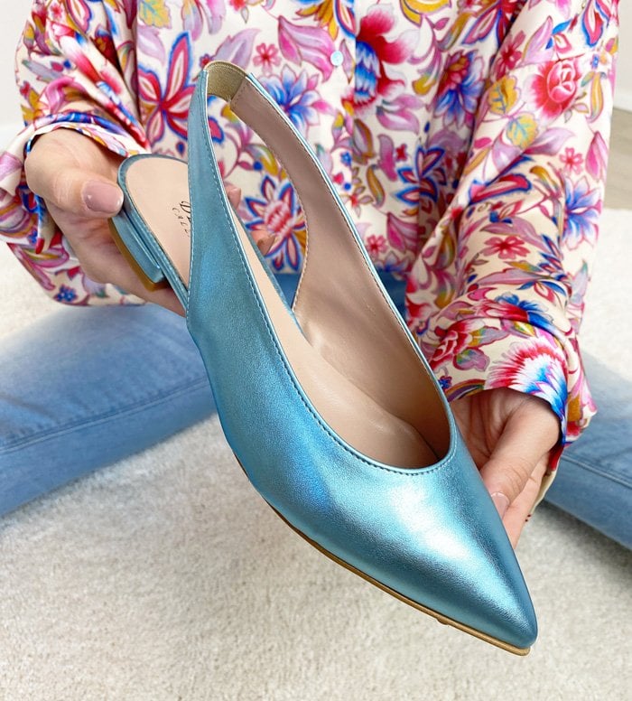 Ballerine Donna Claire In Microfibra - Comode Ed Eleganti | Color Moda Con Fiocco - Foto 6