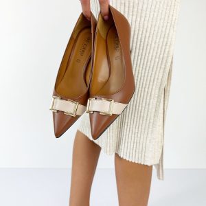 decollete-pelle-cuoio-tacco-basso-de-caro-calzature