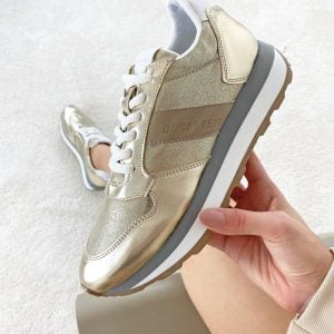 sneakers-Docksteps-pelle-e-tessuto-oro-de-caro-calzature-5