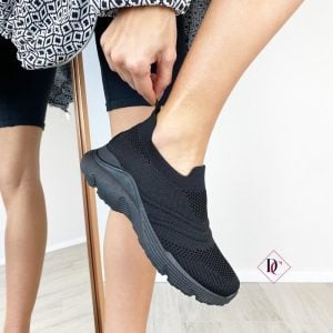 sneakers-nere-primaverili-in-tessuto-leggero-de-caro-calzature-2