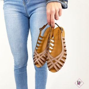 nude leather ballet flats low open toe pumps de caro footwear 4