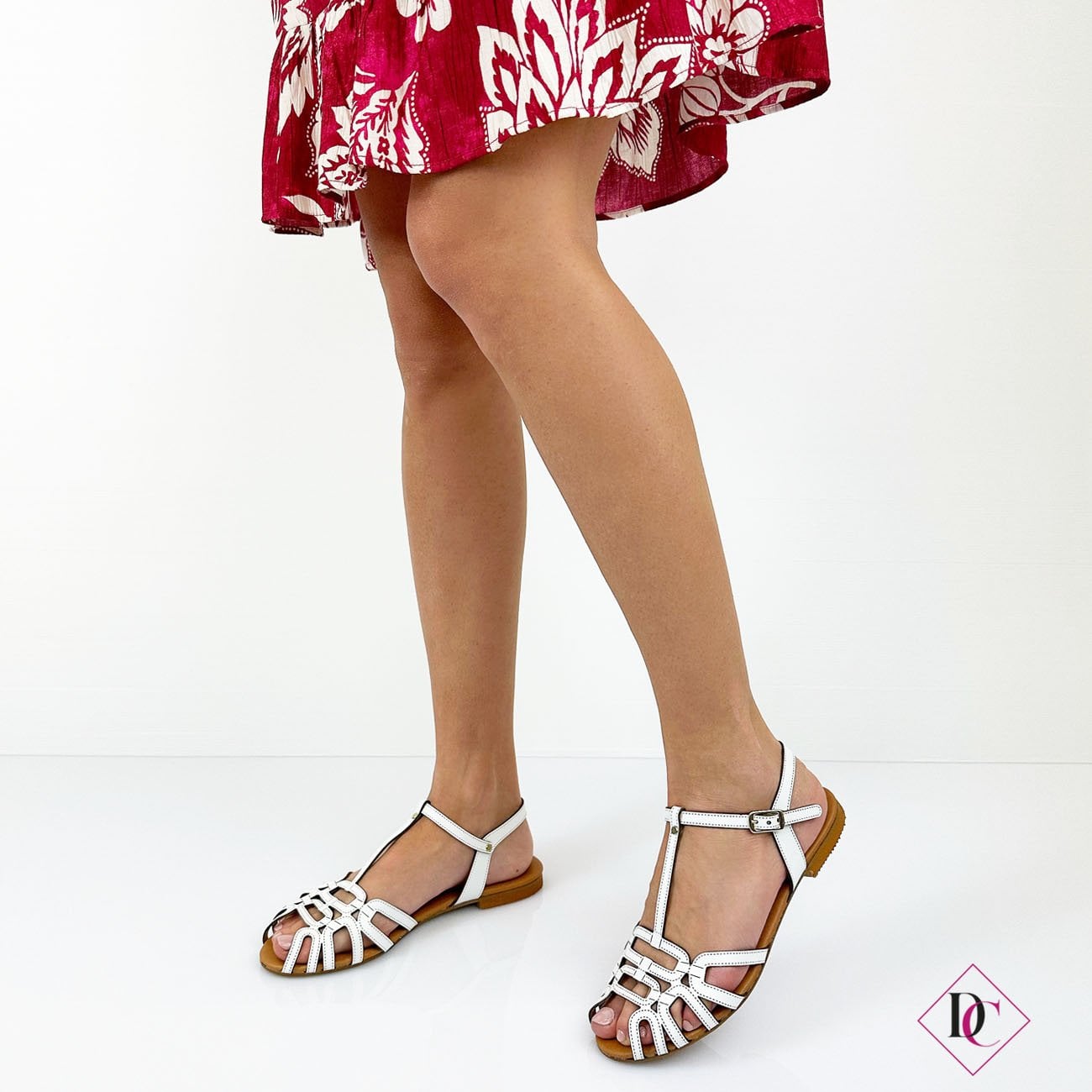 Sandali Bassi Donna 18+ 8873 | Novità Calzature