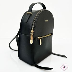 zainetto nero borsa eco pelle alta qualità elegante de caro calzature 3