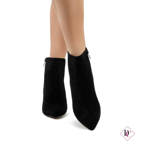 Sandali Con Tacco Alto Donna In Scamosciato – Eleganti Decollete Con Plateau – Vari Colori - Foto 4