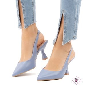 Décolleté Faraona slingback eleganti con tacco alto