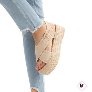 sandali bassi beige espadrillas con zeppa platform in corda de caro calzature (4)