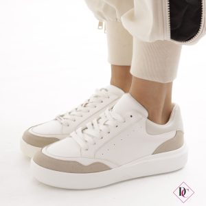 sneakers casual eleganti primavera estate bianco grigio de caro calzature 2