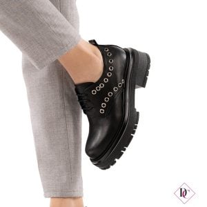 sneakers nere vera pelle mocassini inglesine de caro calzature