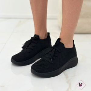 sneakers nere primaverili estive con zeppa de caro calzature (2)