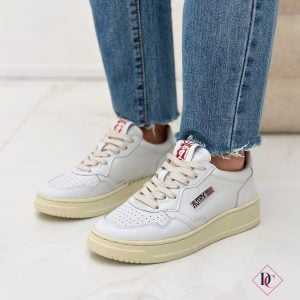 Sneakers Autry Liberty bianco pelle de caro calzature (5)