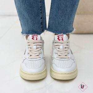 Sneakers Autry Liberty bianco pelle de caro calzature (9)