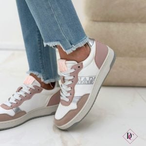 Sneakers Napapijri bianco rosa de caro calzature (7)