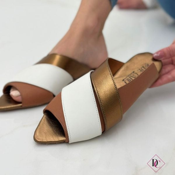 sandali bassi a punta cuoio eleganti vera pelle sabot particolari de caro calzature (6)