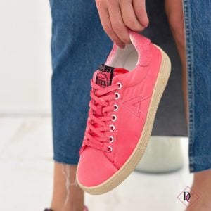 Sneakers Smash Elena Iachi tennis pelle e tessuto