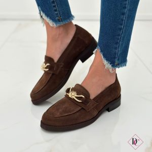 mocassini camoscio testa di moro vera pelle made in italy de caro calzature (4)