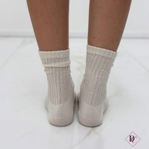 calzini in maglia lavorati calze bianche de caro calzature (2)